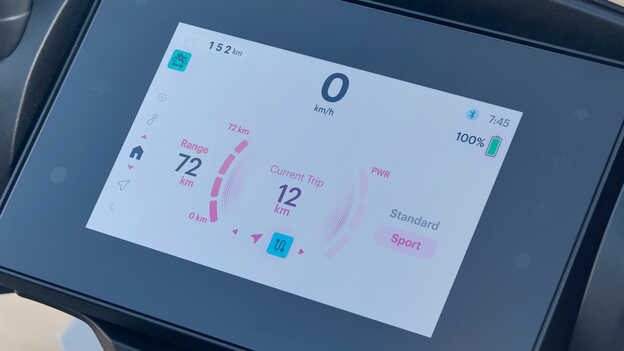 Grosses 7-Zoll TFT-Display